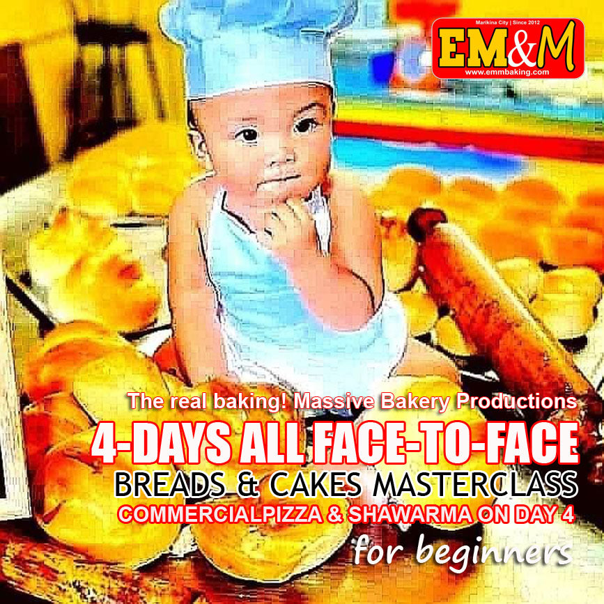 [HANDS-ON 2025 MASTERCLASS] Face-To-Face EM&M Maestro Panadero Comprehensive Bakery Program