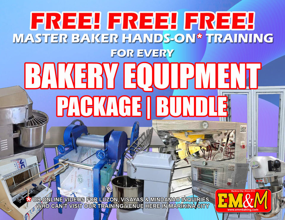 2025 BAKERY EQUIPMENT PACKAGE MAESTRO PANADERO BUNDLES