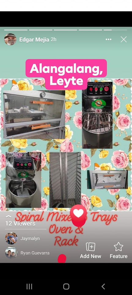 [BRAND NEW] BAKERY STATIONARY GAS-TYPE OVEN ON STOCK WITH WARRANTY