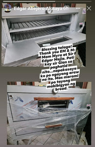 [BRAND NEW] BAKERY STATIONARY GAS-TYPE OVEN ON STOCK WITH WARRANTY